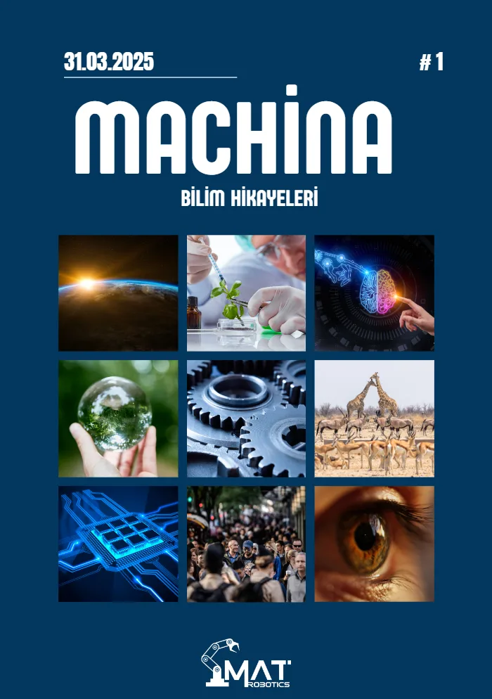 Machina Bilim Hikayeleri — Sayı 1 kapağı