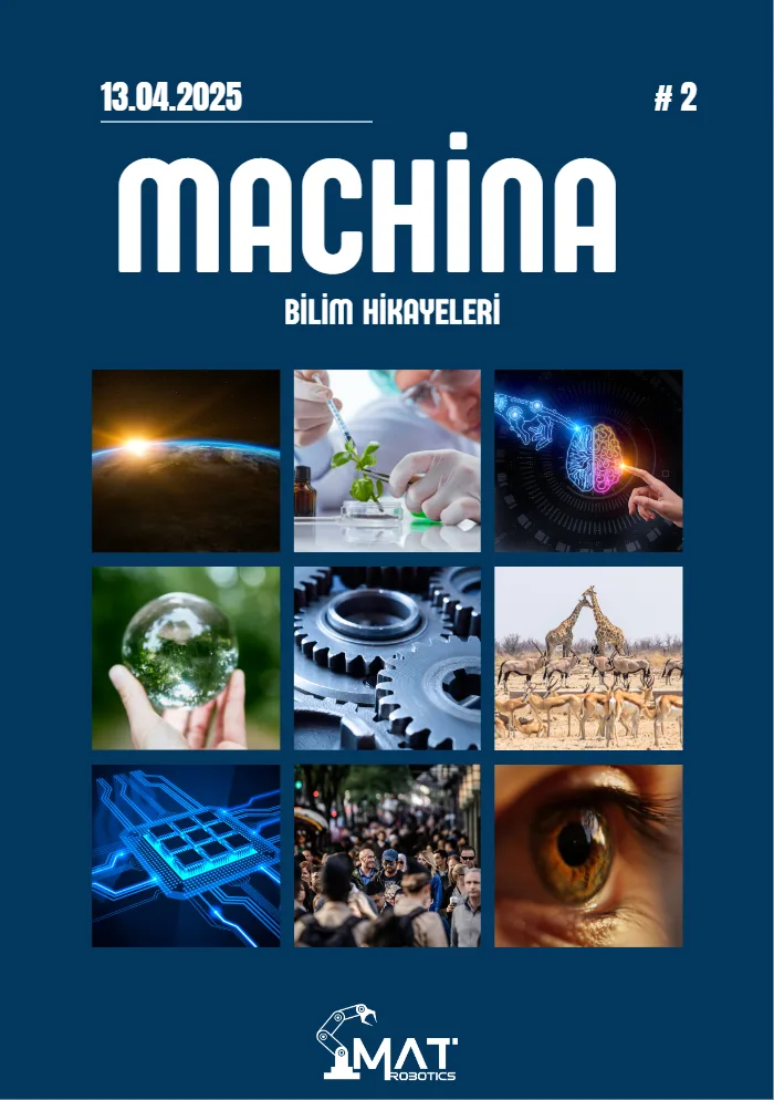 Machina Bilim Hikayeleri — Sayı 2 kapağı