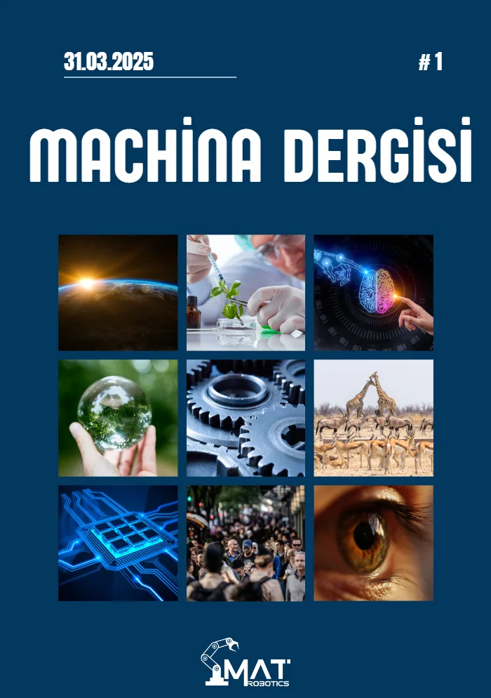 Machina Dergisi — Sayı 1 kapağı
